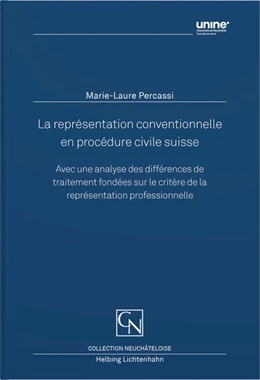 Abbildung von Percassi | La représentation conventionnelle en procédure civile | 1. Auflage | 2024 | beck-shop.de