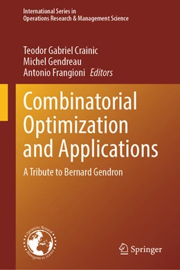 Abbildung von Crainic / Gendreau | Combinatorial Optimization and Applications | 1. Auflage | 2024 | beck-shop.de