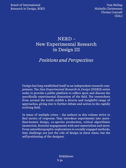 Abbildung von Bieling / Christensen | NERD III - New Experimental Research in Design | 1. Auflage | 2025 | beck-shop.de