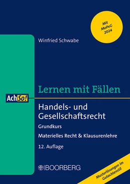 Abbildung von Schwabe | Handels- und Gesellschaftsrecht | 12. Auflage | 2024 | beck-shop.de