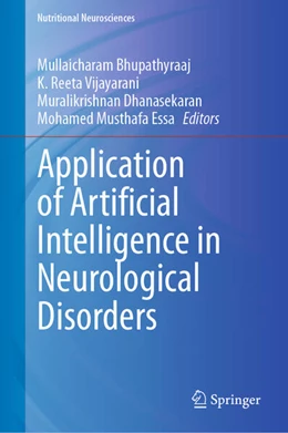 Abbildung von Bhupathyraaj / Vijayarani | Application of Artificial Intelligence in Neurological Disorders | 1. Auflage | 2024 | beck-shop.de