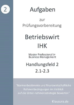 Abbildung von Fischer / Weber | Aufgaben zur Prüfungsvorbereitung geprüfte Betriebswirte IHK | 1. Auflage | 2024 | beck-shop.de