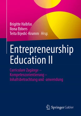 Abbildung von Halbfas / Bijedi¿-Krumm | Entrepreneurship Education II | 1. Auflage | 2025 | beck-shop.de