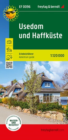 Abbildung von Freytag & Berndt | Usedom und Haffküste, Freizeitkarte 1:120.000, freytag & berndt | 1. Auflage | 2025 | beck-shop.de