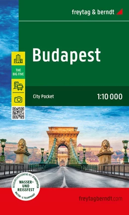 Abbildung von Freytag & Berndt | Budapest, Stadtplan 1:10.000, freytag & berndt | 1. Auflage | 2025 | beck-shop.de