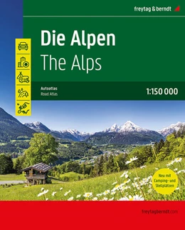 Abbildung von Freytag & Berndt | freytag & berndt Autoatlas Die Alpen 1:150.000 | 1. Auflage | 2025 | beck-shop.de
