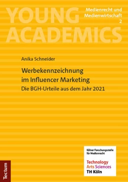 Abbildung von Schneider | Werbekennzeichnung im Influencer Marketing | 1. Auflage | 2024 | 2 | beck-shop.de