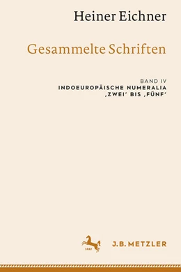 Abbildung von Eichner / Ackermann | Heiner Eichner: Gesammelte Schriften | 1. Auflage | 2026 | beck-shop.de