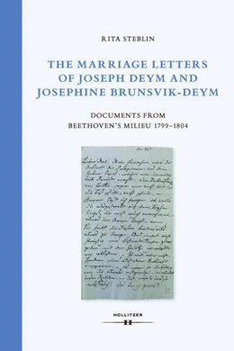 Abbildung von Steblin | The Marriage Letters of Joseph Deym and Josephine Brunsvik-Deym | 1. Auflage | 2025 | 57 | beck-shop.de