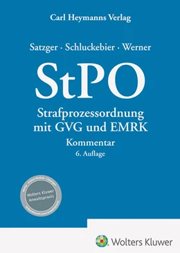 Abbildung von Satzger / Schluckebier | StPO - Kommentar | 6. Auflage | 2025 | beck-shop.de