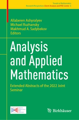 Abbildung von Ashyralyev / Ruzhansky | Analysis and Applied Mathematics | 1. Auflage | 2024 | beck-shop.de