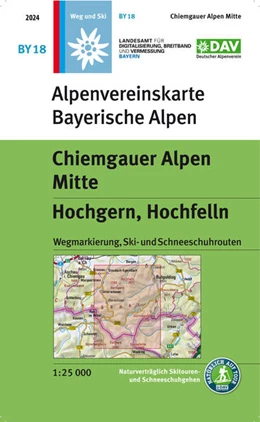 Abbildung von Alpenverein | Chiemgauer Alpen Mitte, Hochgern, Hochfelln | 5. Auflage | 2024 | beck-shop.de
