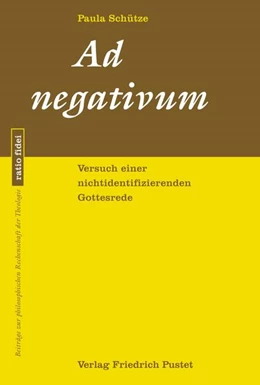 Abbildung von Schütze | Ad negativum | 1. Auflage | 2024 | 88 | beck-shop.de