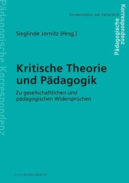 Abbildung von Jornitz | Kritische Theorie und Pädagogik | 1. Auflage | 2026 | beck-shop.de