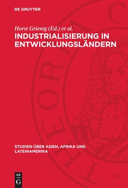 Abbildung von Grienig / Voigt | Industrialisierung in Entwicklungsländern | 1. Auflage | 1975 | beck-shop.de