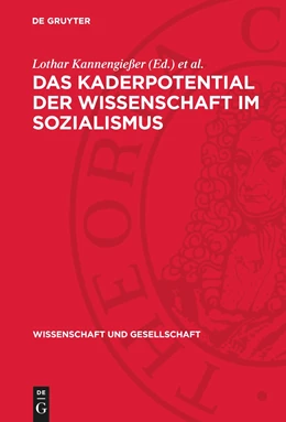 Abbildung von Meske / Kannengießer | Das Kaderpotential der Wissenschaft im Sozialismus | 1. Auflage | 1982 | beck-shop.de