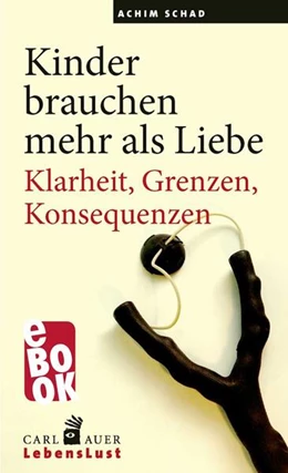 Abbildung von Schad | Kinder brauchen mehr als Liebe | 1. Auflage | 2018 | beck-shop.de