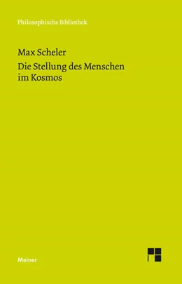 Abbildung von Scheler / Henckmann | Die Stellung des Menschen im Kosmos | 1. Auflage | 2018 | beck-shop.de