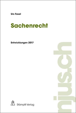 Abbildung von Fasel | Sachenrecht | 1. Auflage | 2018 | beck-shop.de