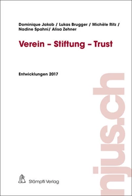 Abbildung von Jakob / Brugger | Verein - Stiftung - Trust | 1. Auflage | 2018 | beck-shop.de