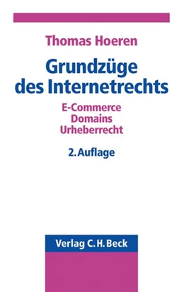 Abbildung von Hoeren | Grundzüge des Internetrechts | 2. Auflage | 2002 | beck-shop.de