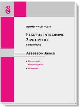 Abbildung von Hemmer / Wüst | Klausurentraining Zivilurteile Assessor-Basics | 20. Auflage | 2024 | beck-shop.de