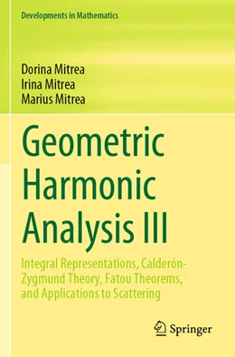 Abbildung von Mitrea | Geometric Harmonic Analysis III | 1. Auflage | 2024 | beck-shop.de