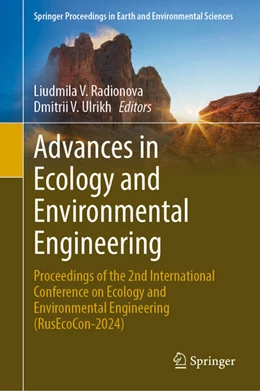 Abbildung von Radionova / Ulrikh | Advances in Ecology and Environmental Engineering | 1. Auflage | 2024 | beck-shop.de