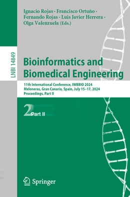 Abbildung von Rojas / Ortuño | Bioinformatics and Biomedical Engineering | 1. Auflage | 2024 | 14849 | beck-shop.de