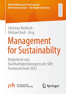 Abbildung von Beditsch / Koch | Management for Sustainability | 1. Auflage | 2025 | beck-shop.de