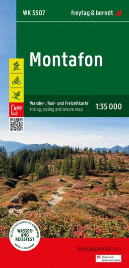 Abbildung von Freytag & Berndt | freytag & berndt Wanderkarte WK 5507 Montafon 1:35.000 | 1. Auflage | 2024 | beck-shop.de