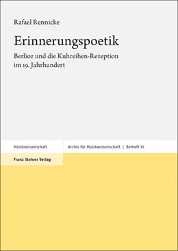 Abbildung von Rennicke | Erinnerungspoetik | 1. Auflage | 2024 | beck-shop.de