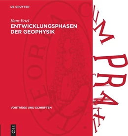 Abbildung von Ertel | Entwicklungsphasen der Geophysik | 1. Auflage | 1953 | 52 | beck-shop.de