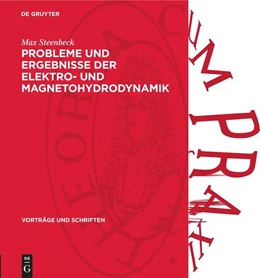 Abbildung von Steenbeck | Probleme und Ergebnisse der Elektro- und Magnetohydrodynamik | 1. Auflage | 1961 | 73 | beck-shop.de