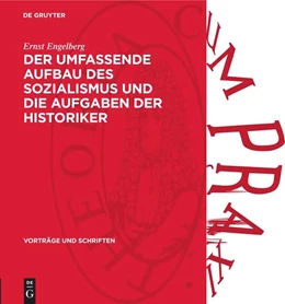 Abbildung von Engelberg | Der Umfassende Aufbau des Sozialismus und die Aufgaben der Historiker | 1. Auflage | 1964 | 89 | beck-shop.de