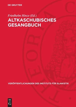 Abbildung von Hinze | Altkaschubisches Gesangbuch | 1. Auflage | 1967 | 46 | beck-shop.de