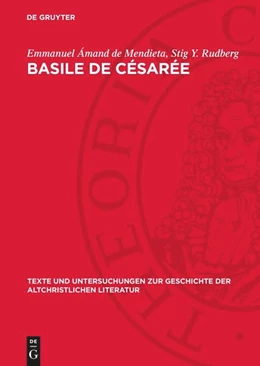 Abbildung von Mendieta / Rudberg | Basile de Césarée | 1. Auflage | 1980 | 123 | beck-shop.de