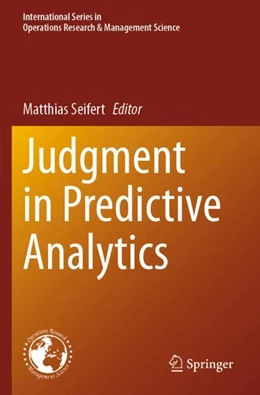 Abbildung von Seifert | Judgment in Predictive Analytics | 1. Auflage | 2024 | beck-shop.de