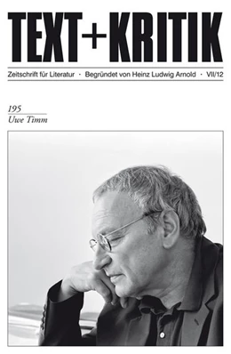 Abbildung von Hermann | TEXT + KRITIK 195 - Uwe Timm | 1. Auflage | 2020 | beck-shop.de