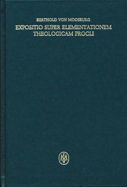 Abbildung von Retucci / Sturlese | Expositio super elementationem theologicam Procli | 1. Auflage | 2022 | beck-shop.de