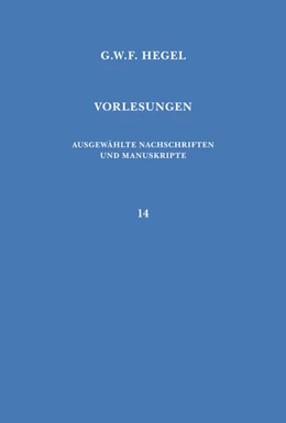 Abbildung von Angehrn / Bondeli | Vorlesungen über die Philosophie des Rechts | 1. Auflage | 2022 | beck-shop.de
