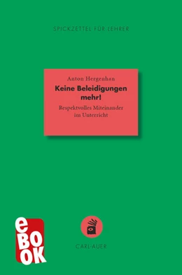 Abbildung von Hergenhan | Keine Beleidigungen mehr! | 2. Auflage | 2023 | beck-shop.de