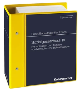 Abbildung von Ernst / Baur | Sozialgesetzbuch IX | 1. Auflage | 2018 | beck-shop.de