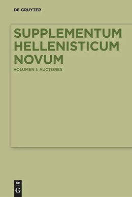 Abbildung von Montanari / Montana | Supplementum Hellenisticum Novum | 1. Auflage | 2026 | beck-shop.de