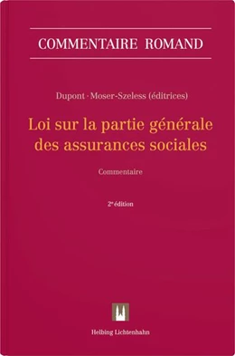 Abbildung von Dupont / Défago | Loi sur la partie générale des assurances sociales (LPGA) | 2. Auflage | 2025 | beck-shop.de
