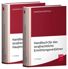 Abbildung von Burhoff | Paket Handbuch für das strafrechtliche Ermittlungsverfahren und Handbuch für die strafrechtliche Hauptverhandlung | 10. Auflage | 2024 | beck-shop.de