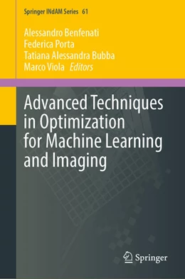 Abbildung von Benfenati / Porta | Advanced Techniques in Optimization for Machine Learning and Imaging | 1. Auflage | 2024 | beck-shop.de