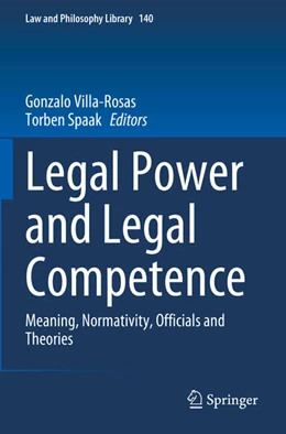 Abbildung von Villa-Rosas / Spaak | Legal Power and Legal Competence | 1. Auflage | 2024 | beck-shop.de