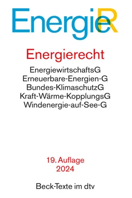 Abbildung von Energierecht | 19. Auflage | 2024 | beck-shop.de