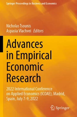 Abbildung von Tsounis / Vlachvei | Advances in Empirical Economic Research | 1. Auflage | 2026 | beck-shop.de